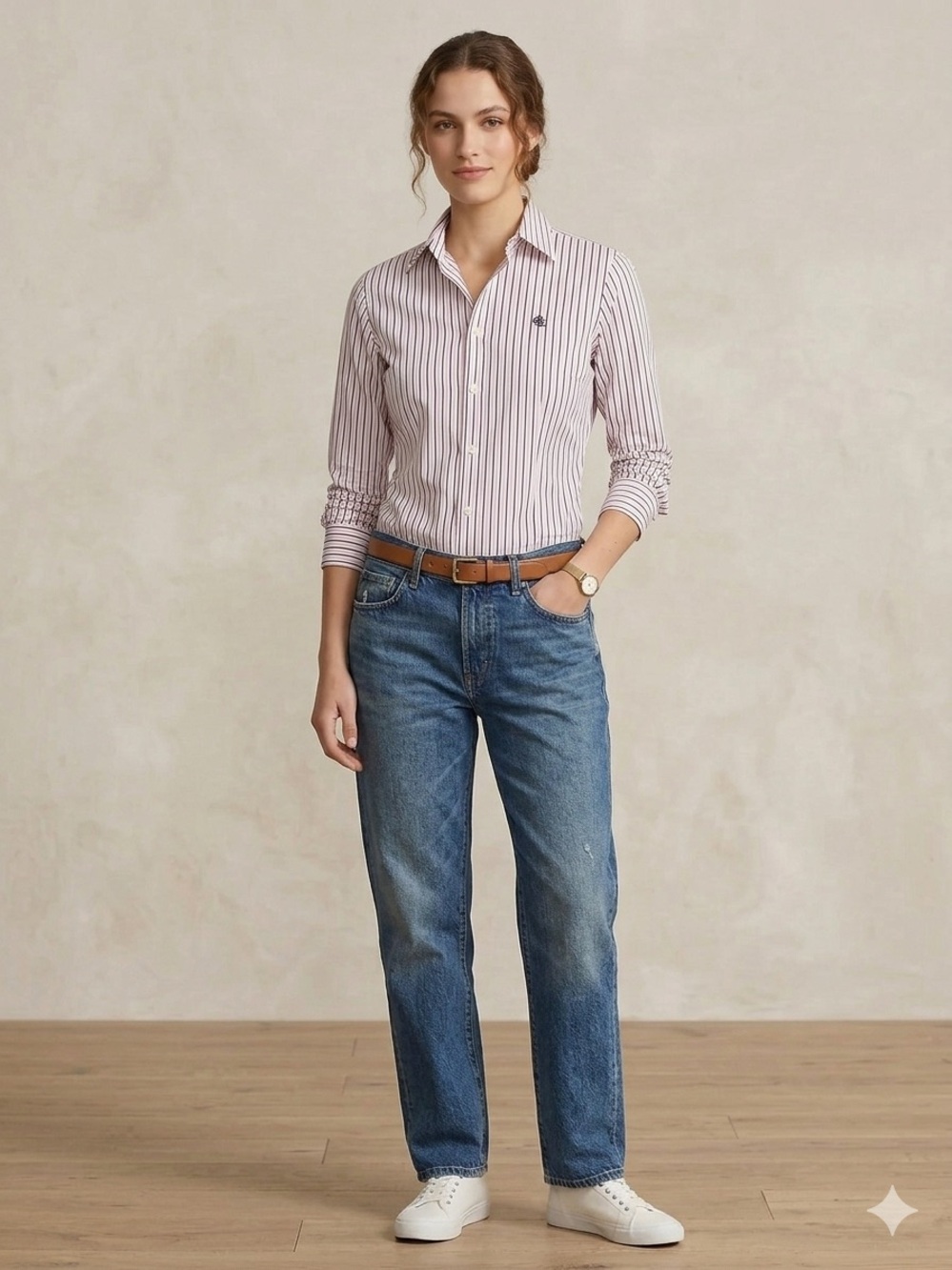 Lauren Ralp Lauren relaxed cotton shirt no iron